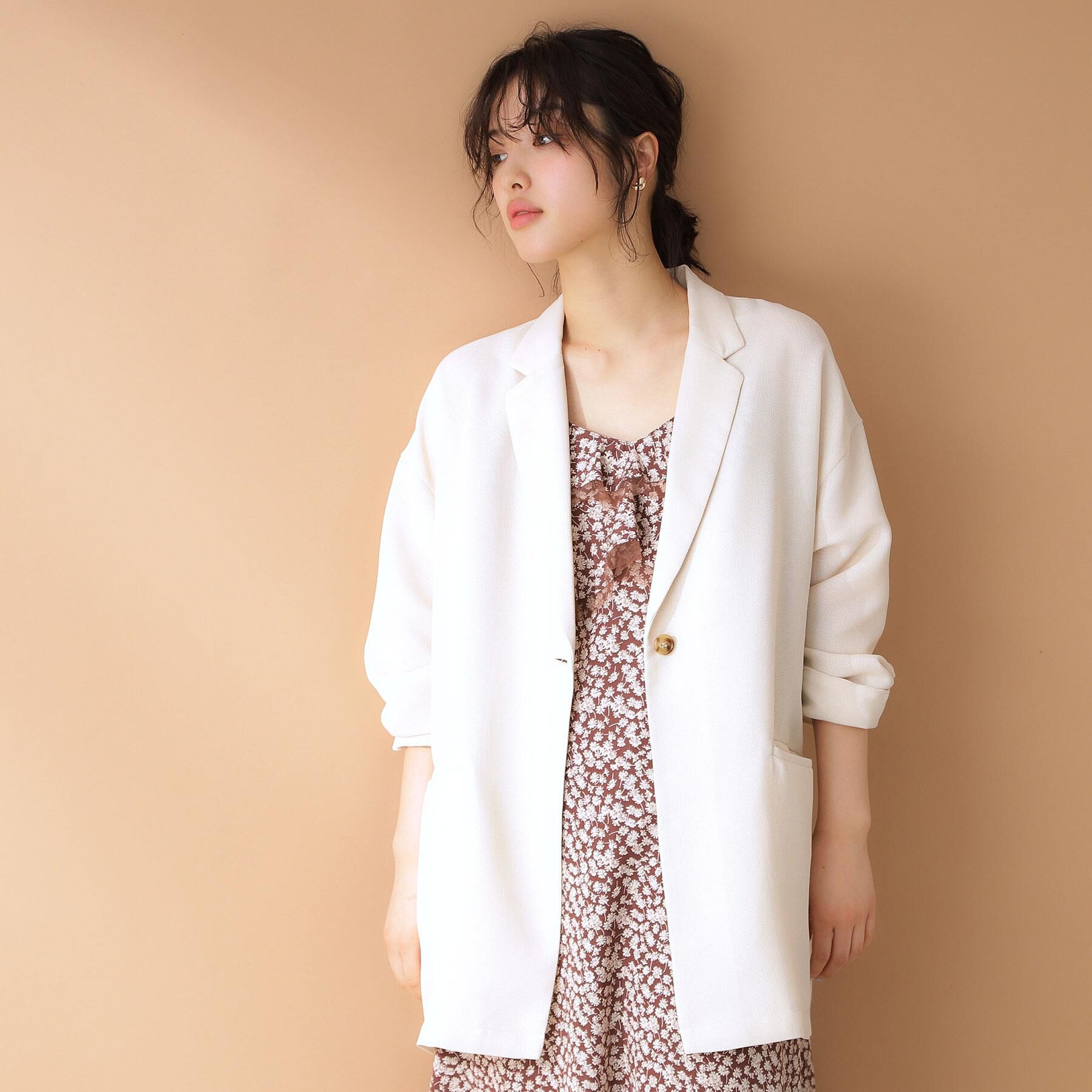 THE SHOP TK「パナマメッシュジャケット」|テーラードジャケット|