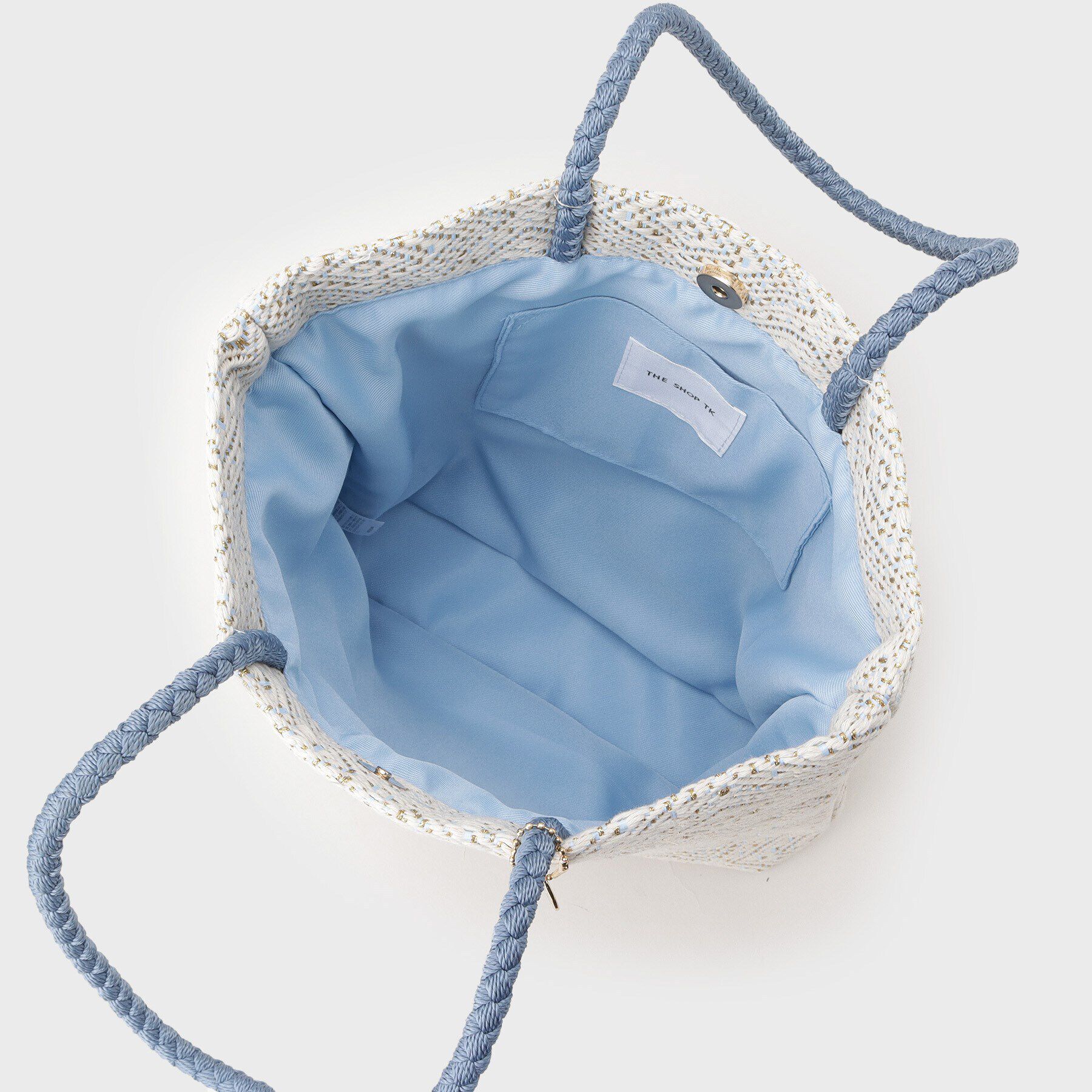 THE SHOP TK「ラメ幾何柄トートバッグ」|トートバッグ|