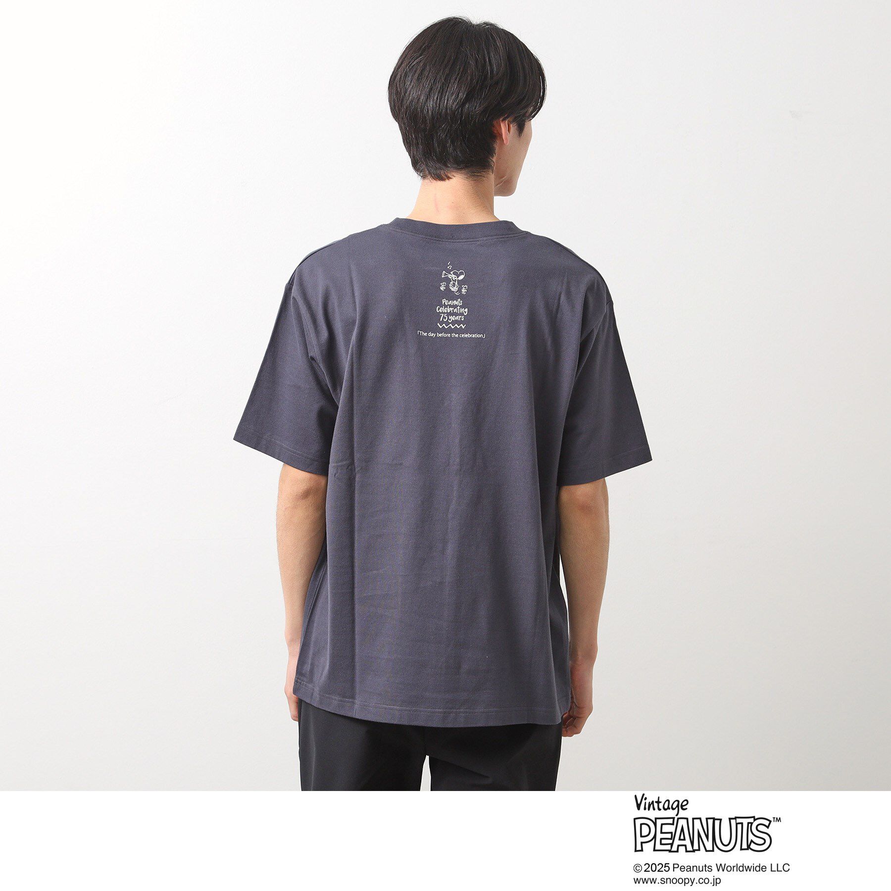 THE SHOP TK「75周年PEANUTSデザイン半袖Tシャツ」|Tシャツ・カットソー|