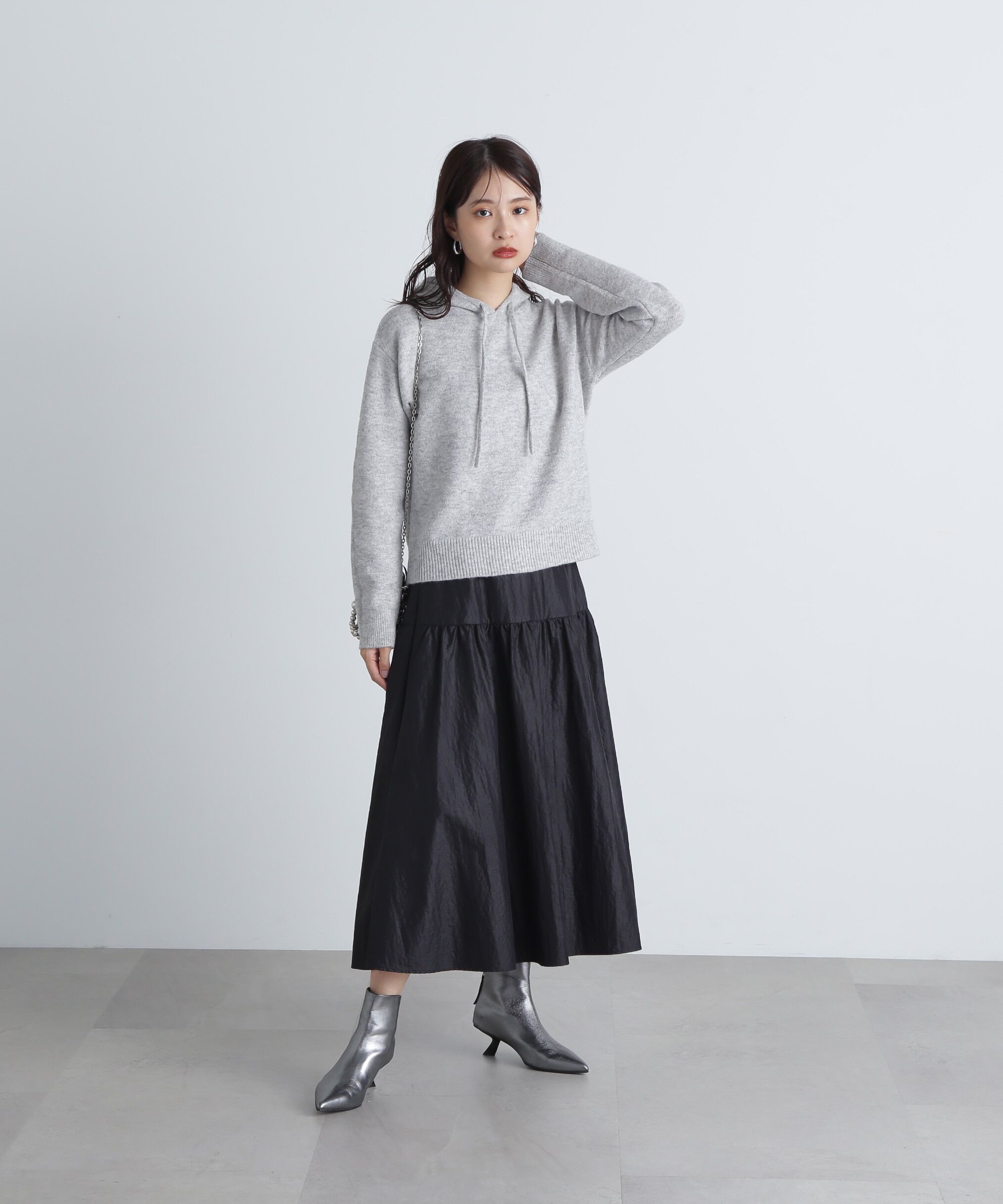  「ニットパーカー」|ニット・セーター|