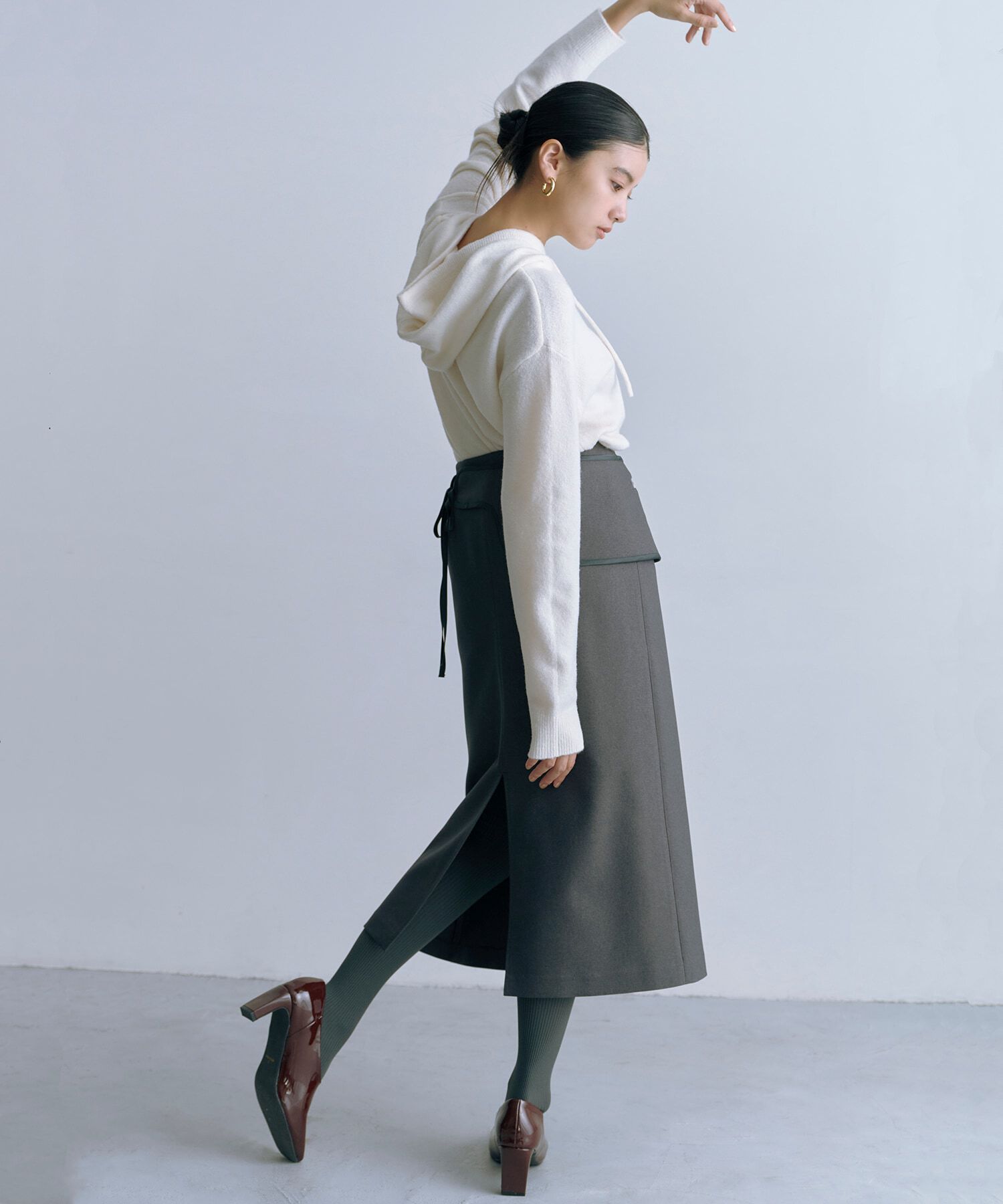  「ニットパーカー」|ニット・セーター|