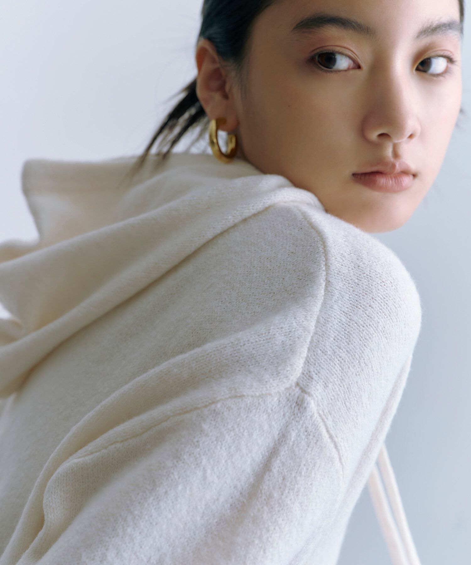  「ニットパーカー」|ニット・セーター|