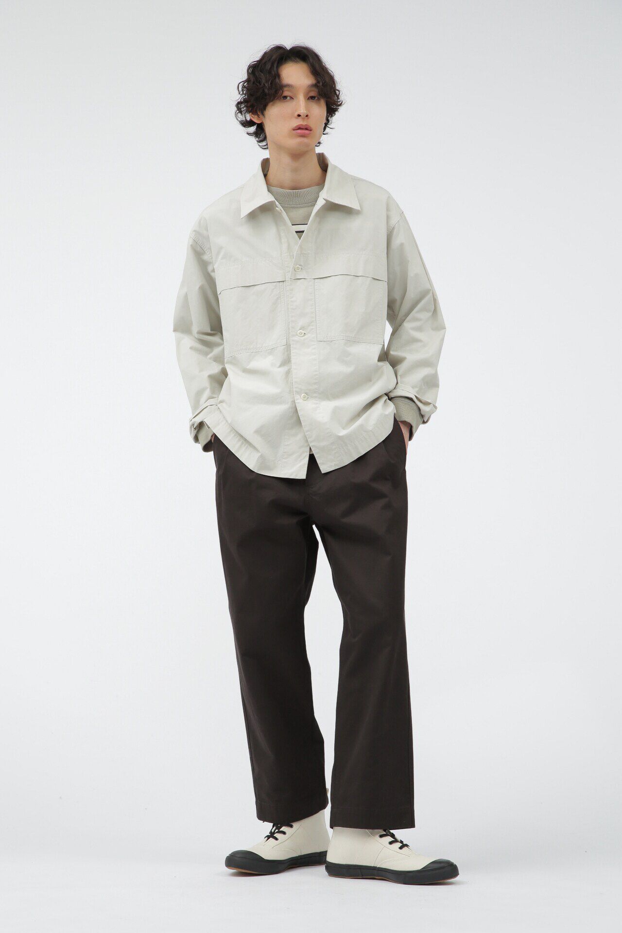 MHL.「ORGANIC COTTON PLAINWEAVE」|シャツ・ブラウス|