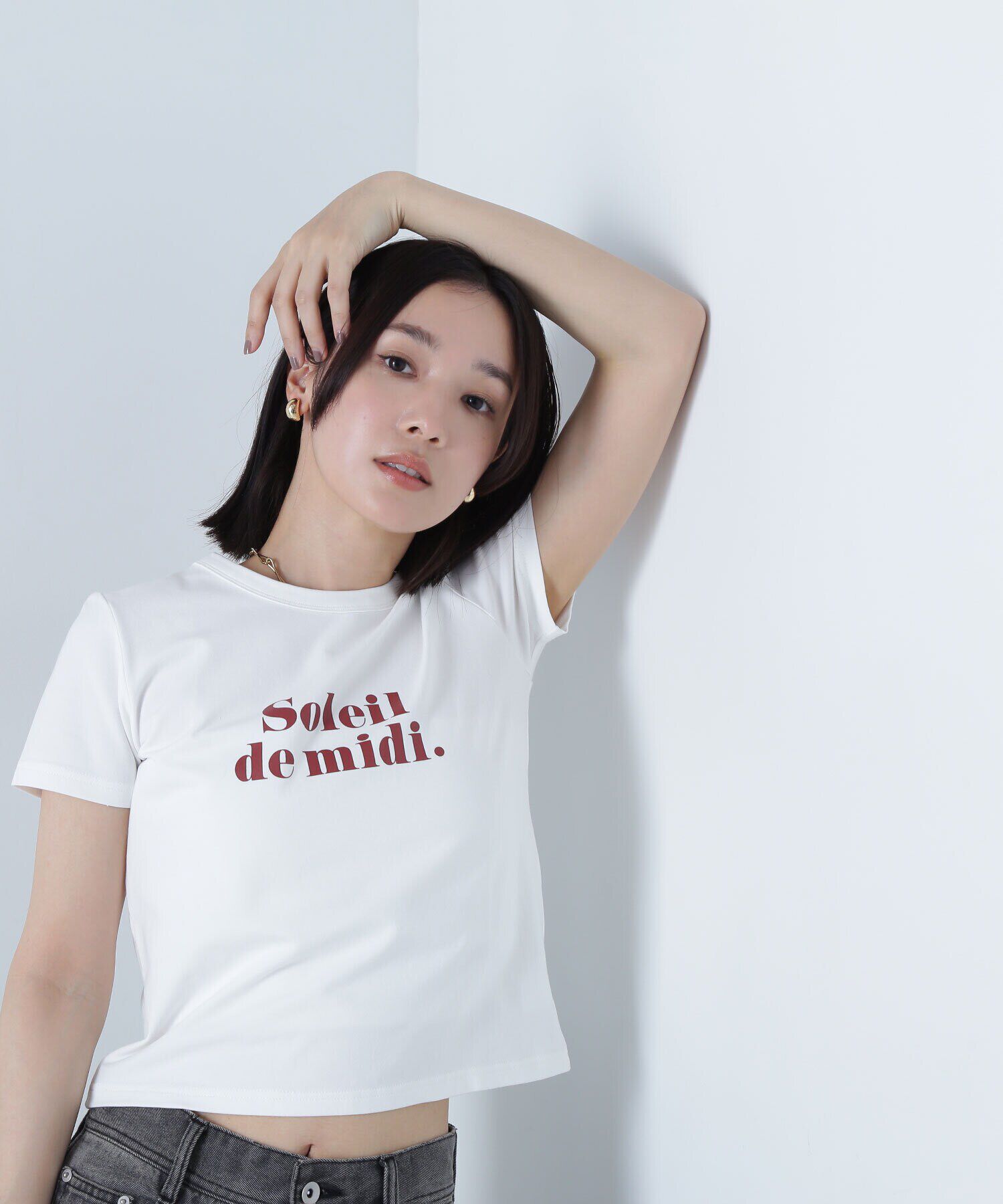  「ソレイユロゴTシャツ」|Tシャツ・カットソー|オフ1