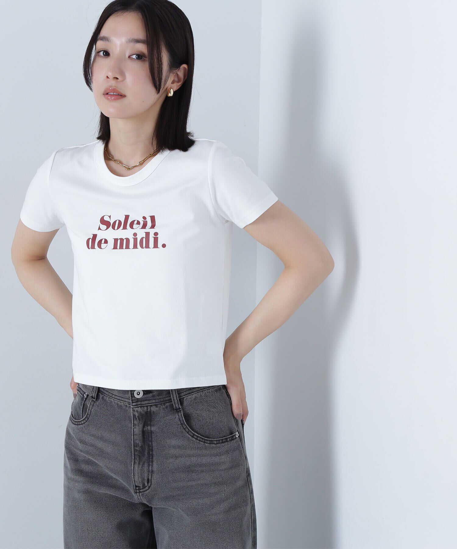  「ソレイユロゴTシャツ」|Tシャツ・カットソー|