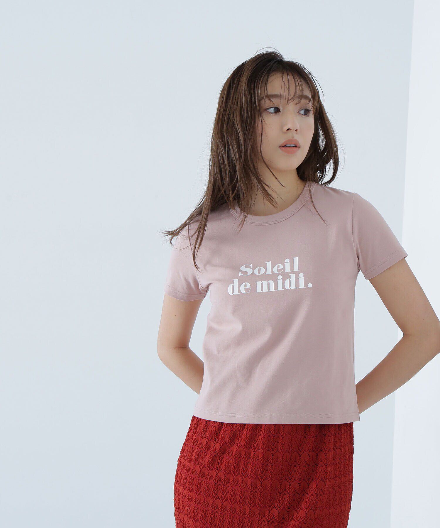  「ソレイユロゴTシャツ」|Tシャツ・カットソー|