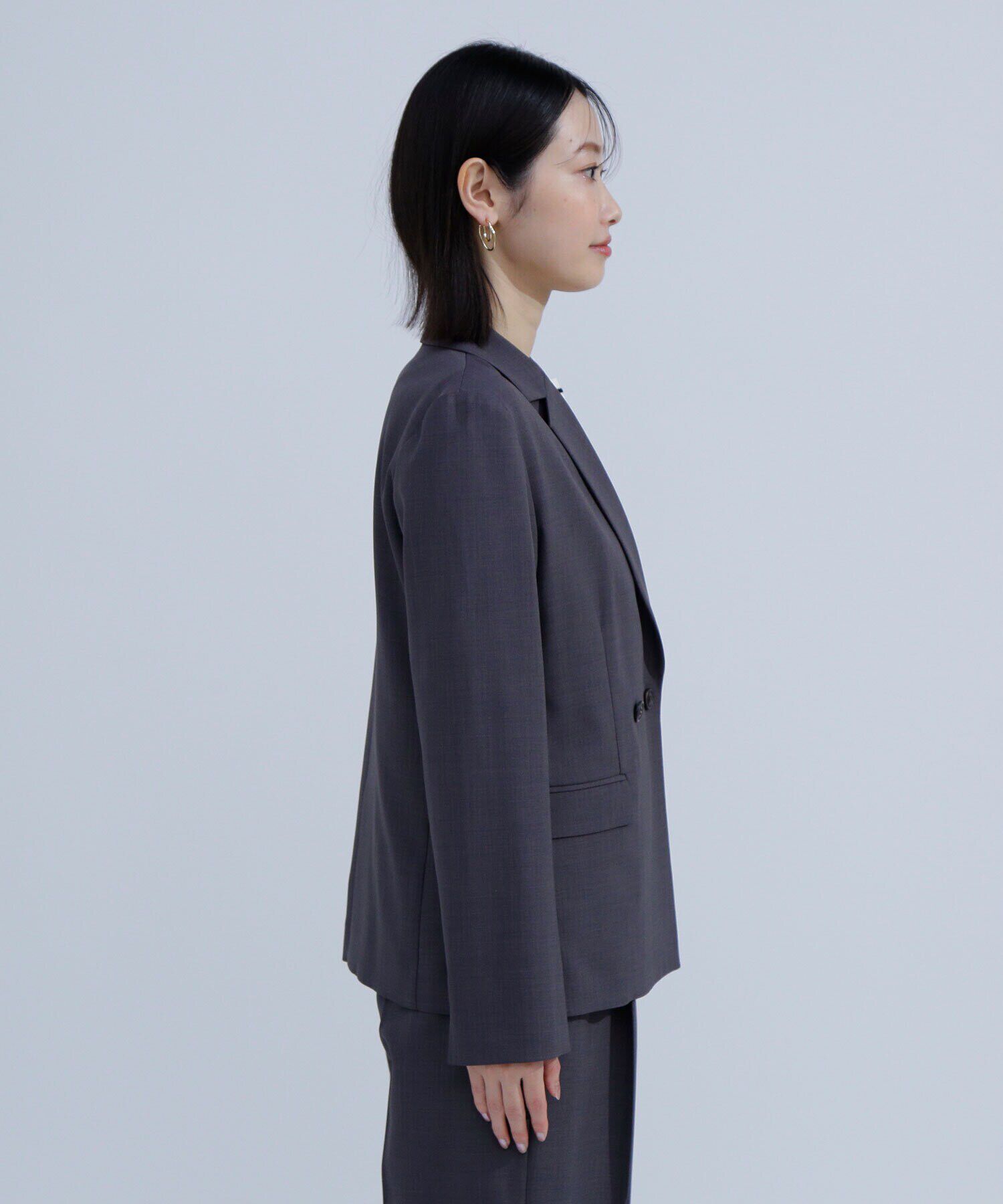  「リネンライク SETUP ダブルブレストジャケット」|その他|