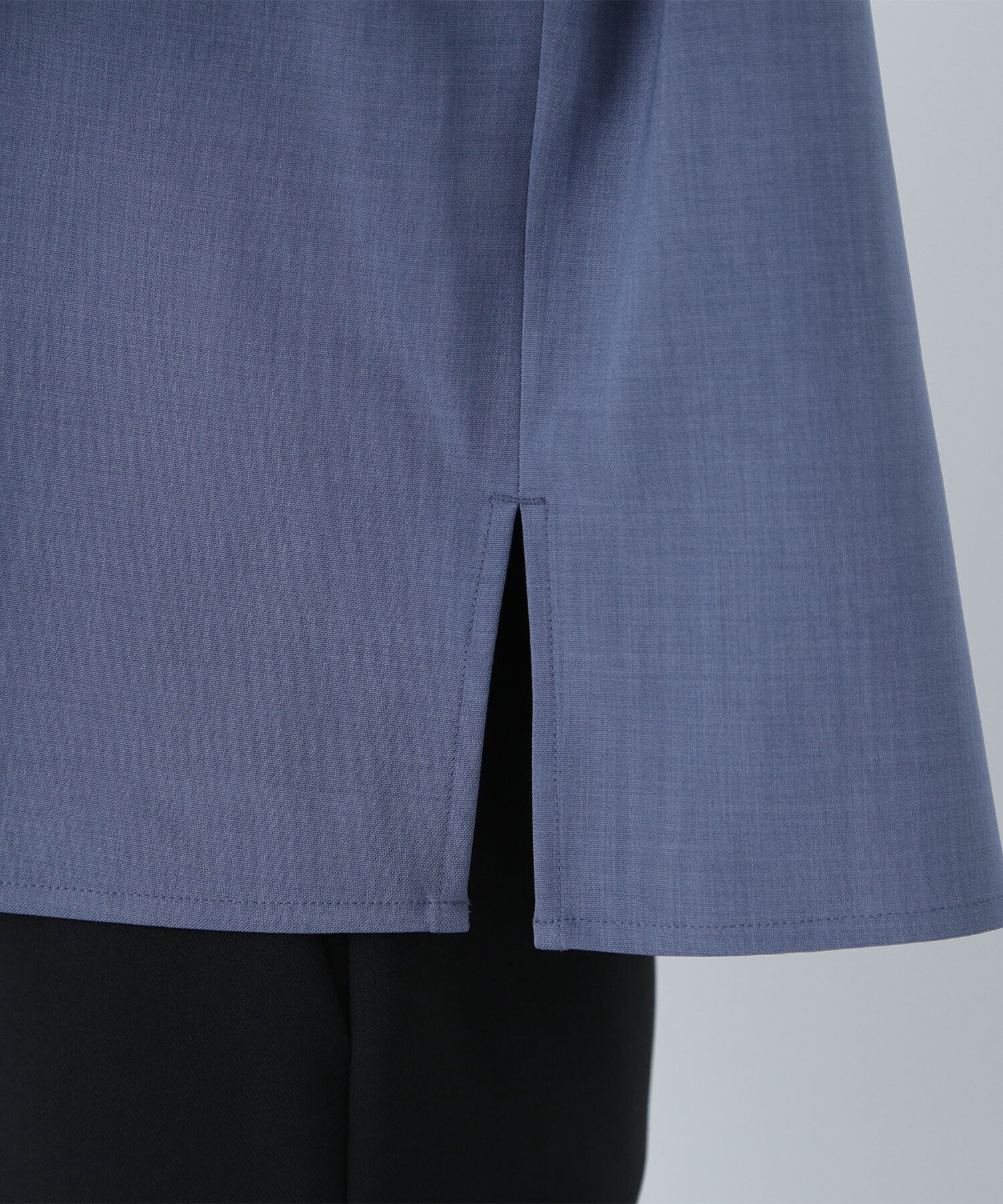  「ドライタッチダブルポケットブラウス」|シャツ・ブラウス|