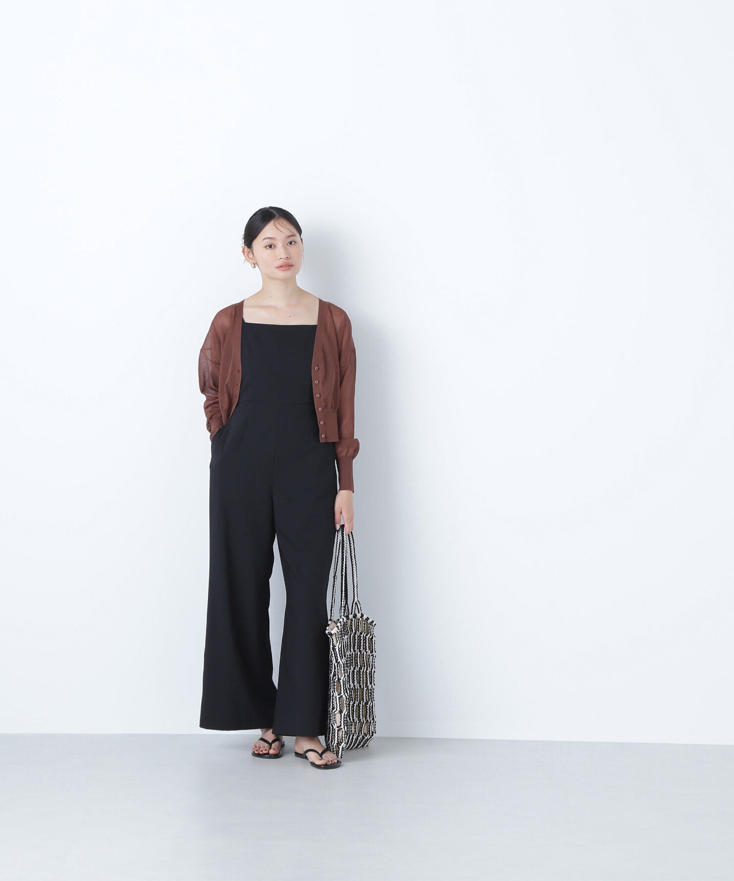  「ベーシックシアーカーディガン」|ニット・セーター|