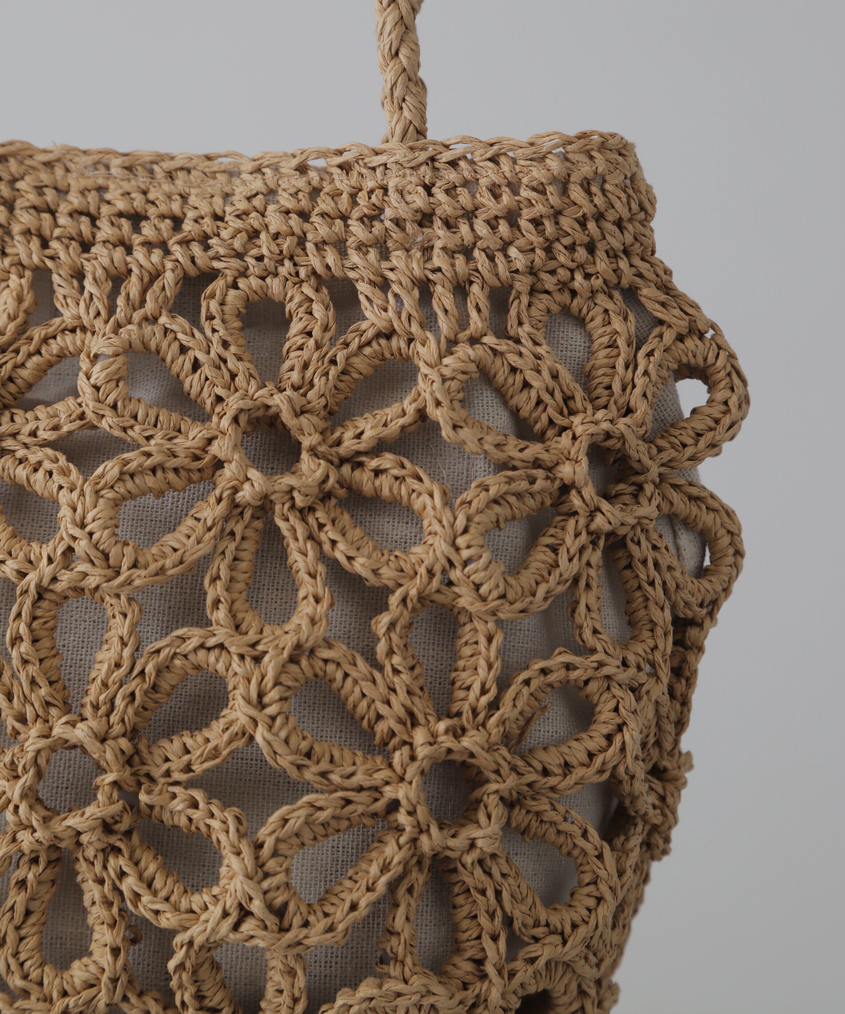  「フラワー雑材バッグ」|その他|