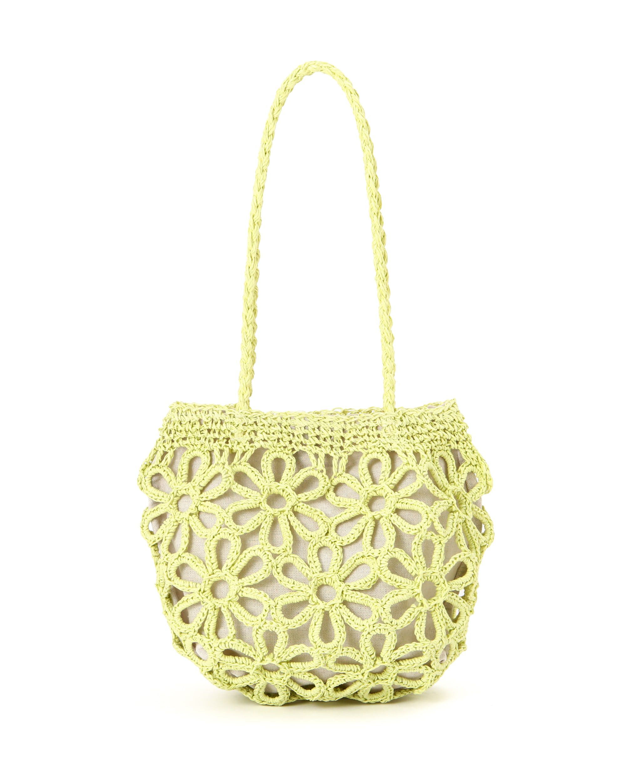  「フラワー雑材バッグ」|その他|