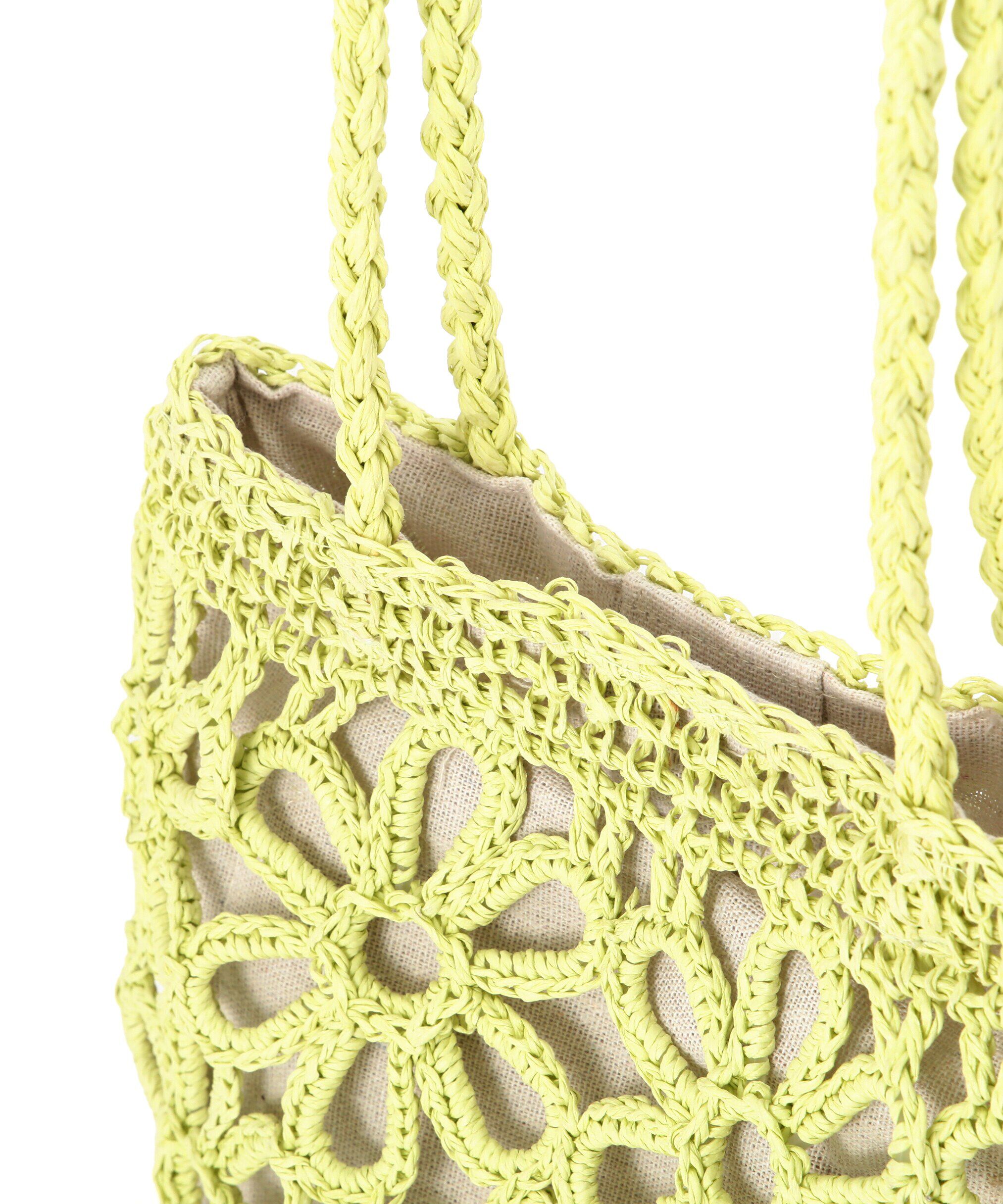  「フラワー雑材バッグ」|その他|