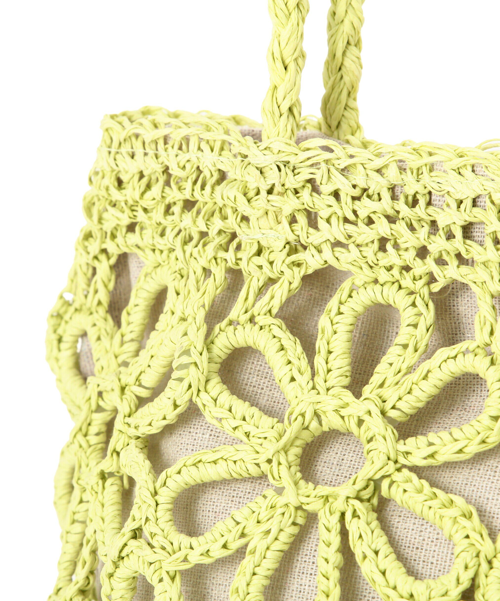  「フラワー雑材バッグ」|その他|