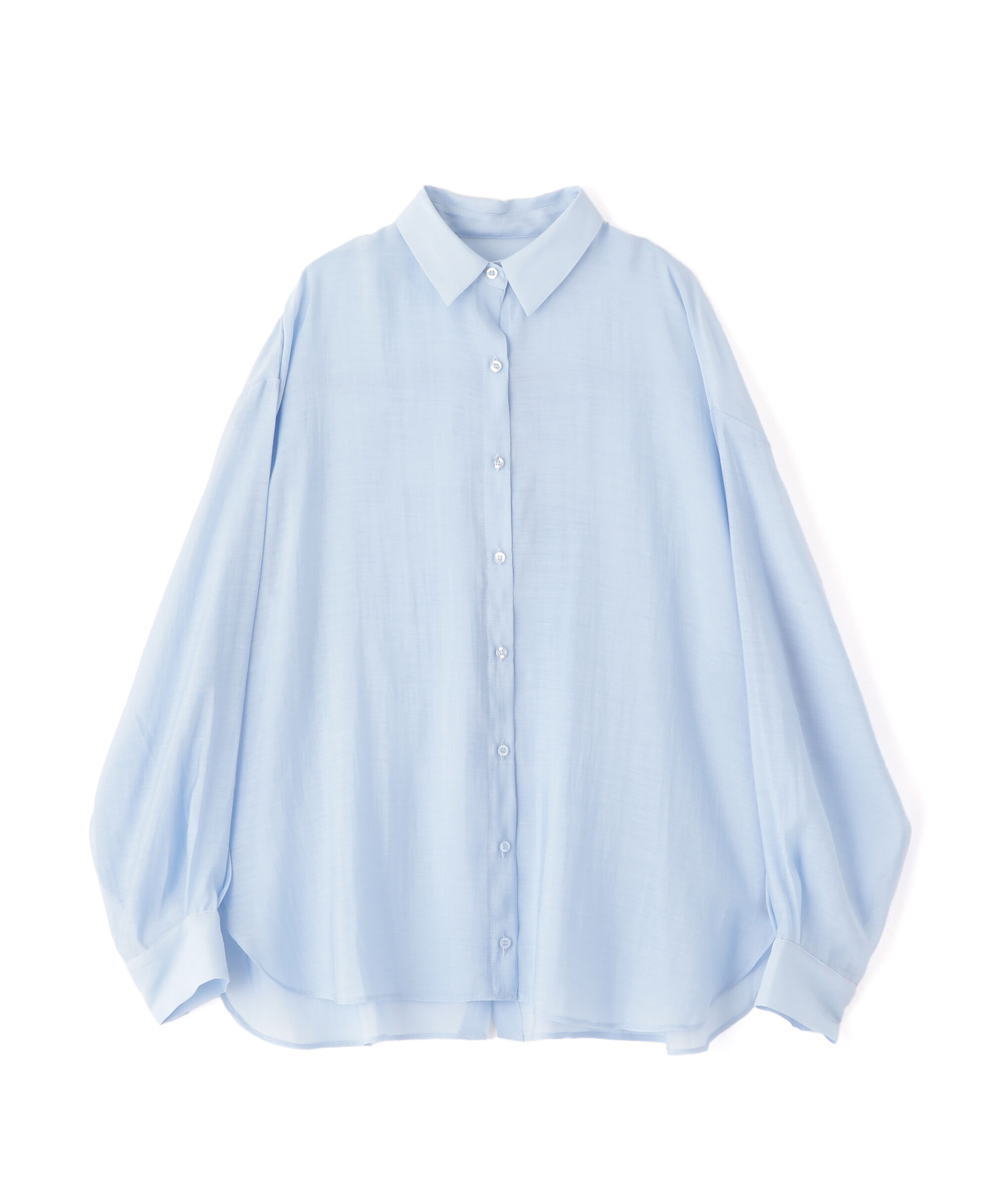  「シアーバックスリットオーバーシャツ」|シャツ・ブラウス|