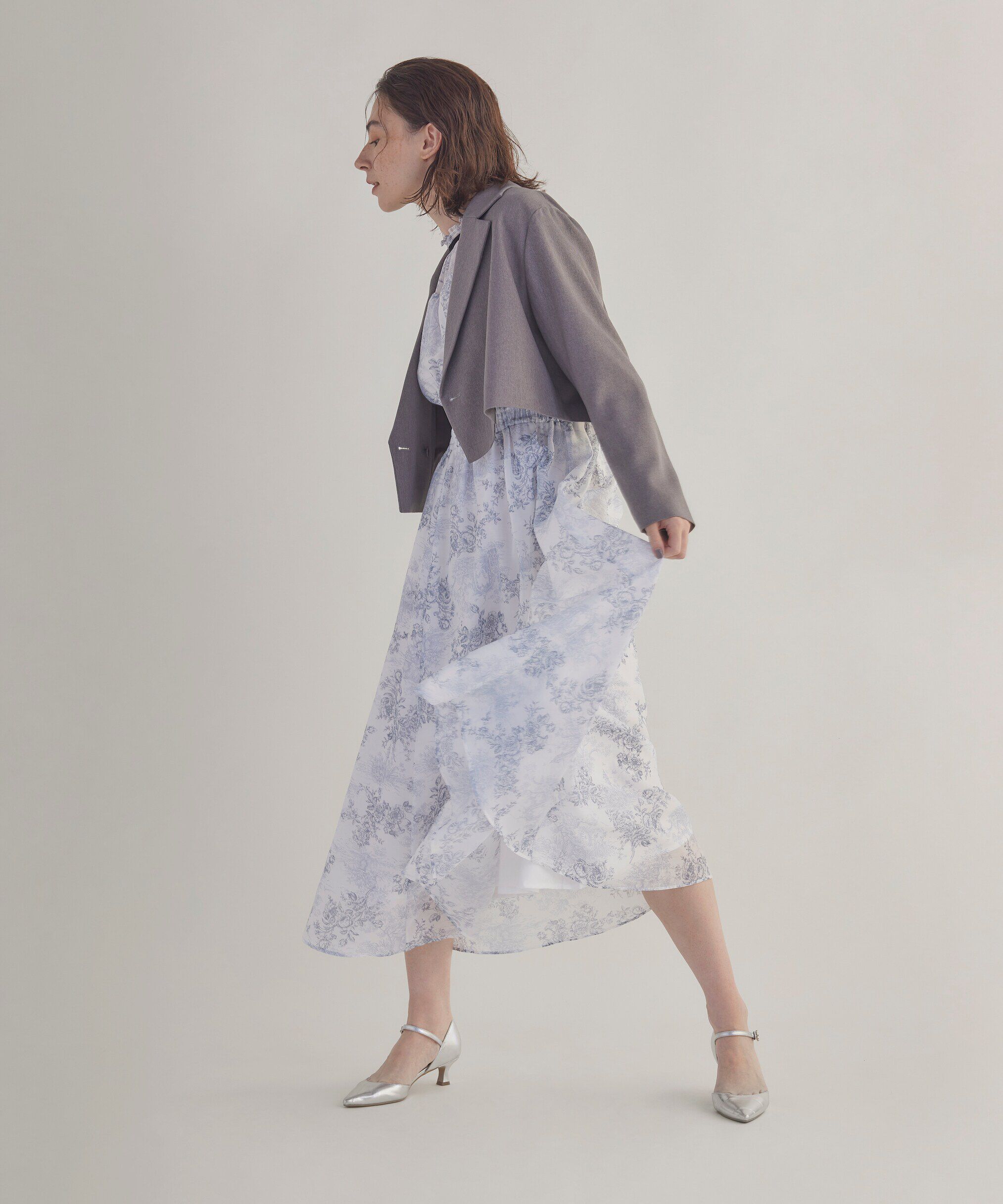  「ショート丈セットアップ　ジャケット」|その他|