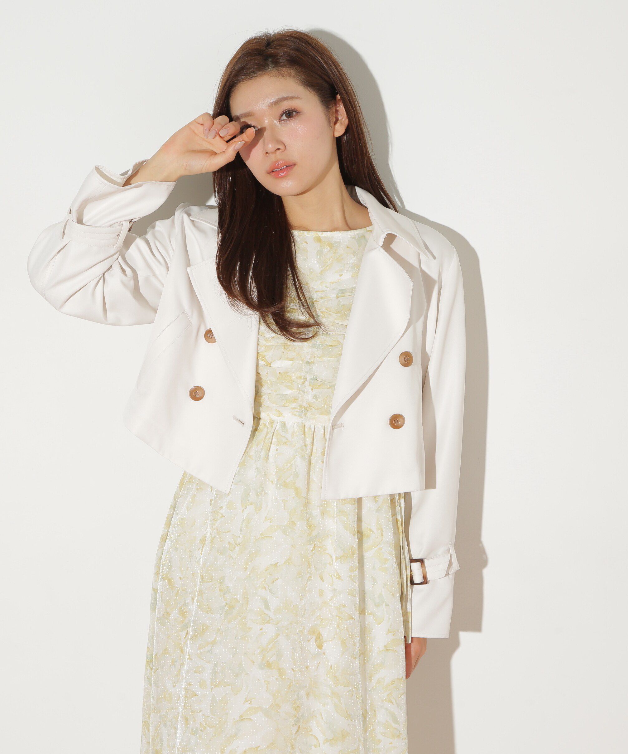  「ショート丈トレンチコート」|その他|