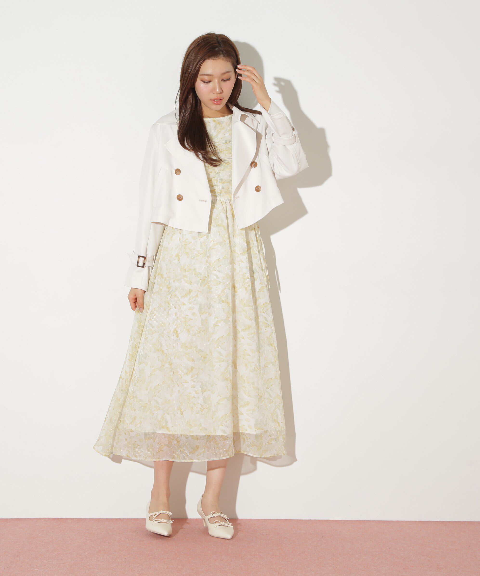  「ショート丈トレンチコート」|その他|