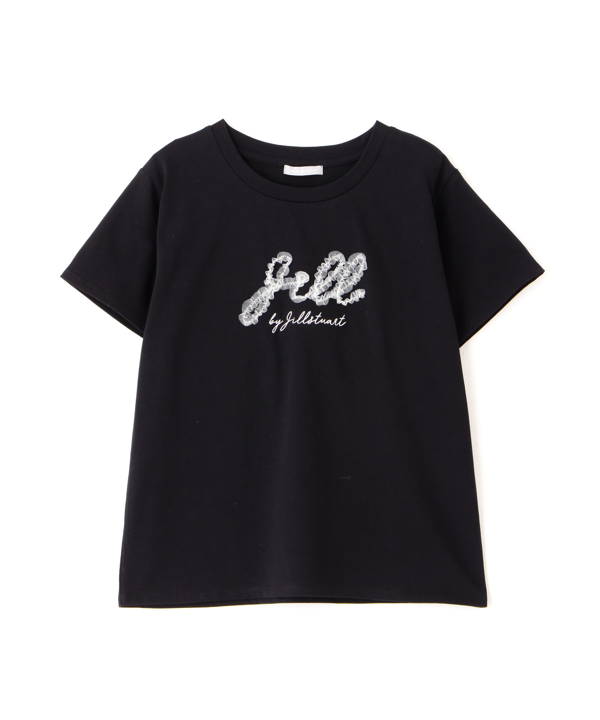  「チュールフリルロゴTシャツ」|Tシャツ・カットソー|
