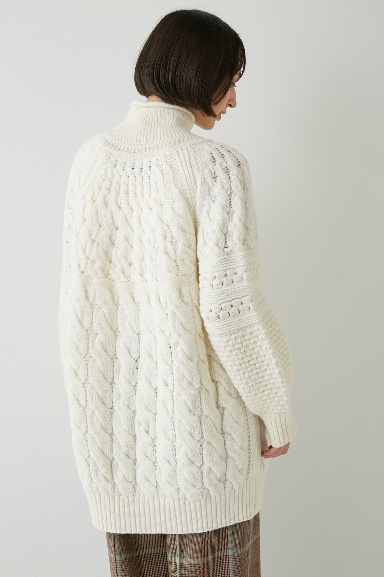 「◆ブソルコラボ　ケーブルニット」|ニット・セーター|