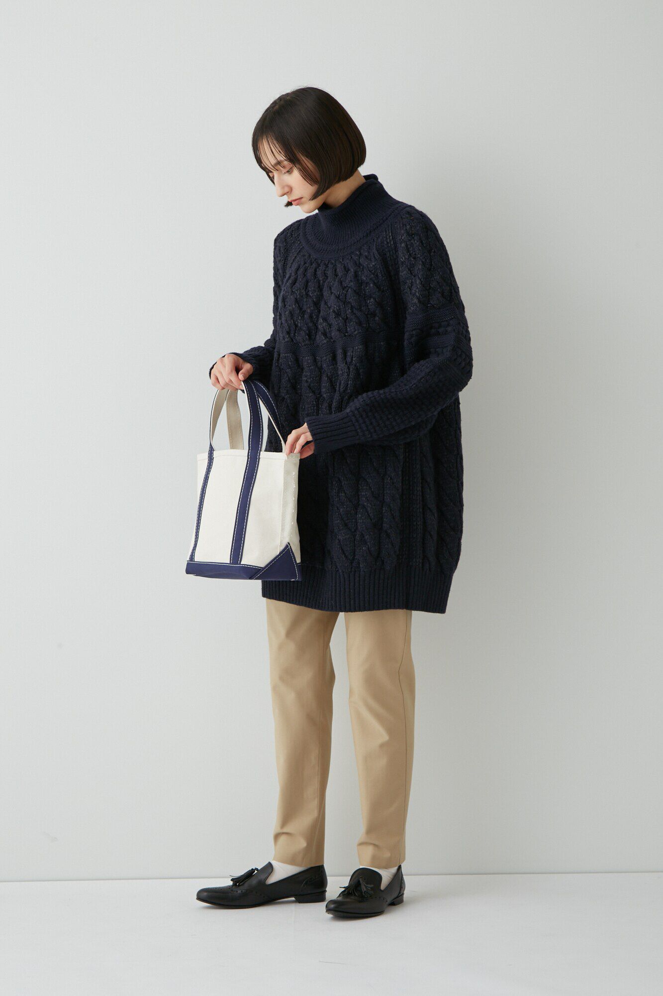  「◆ブソルコラボ　ケーブルニット」|ニット・セーター|