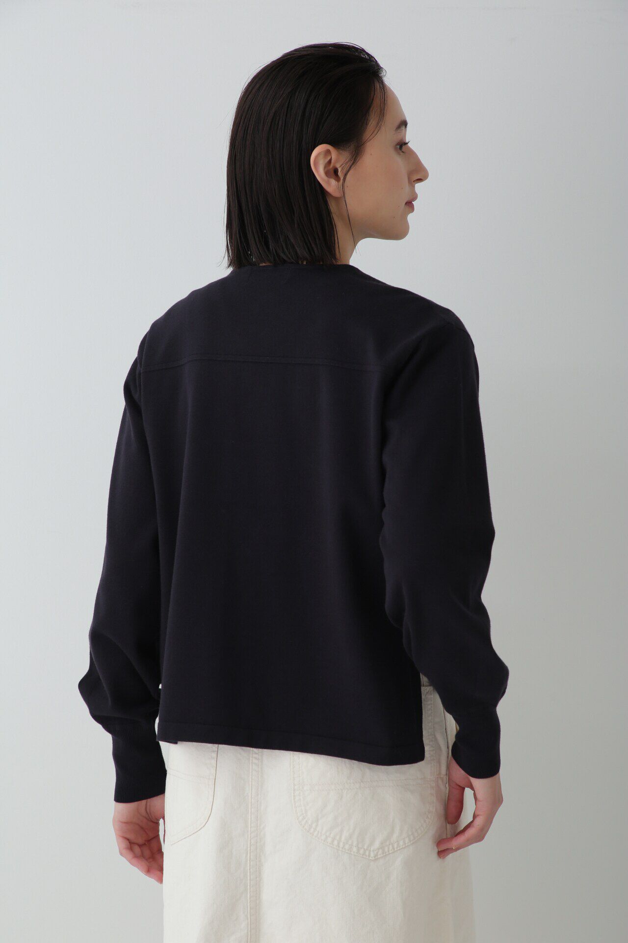  「◆コットンプレーティングカーディガン」|ニット・セーター|