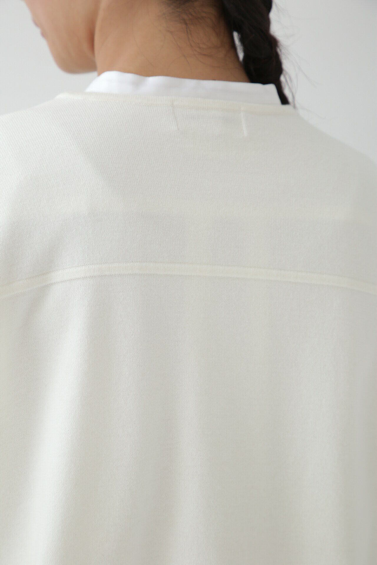  「◆コットンプレーティングカーディガン」|ニット・セーター|