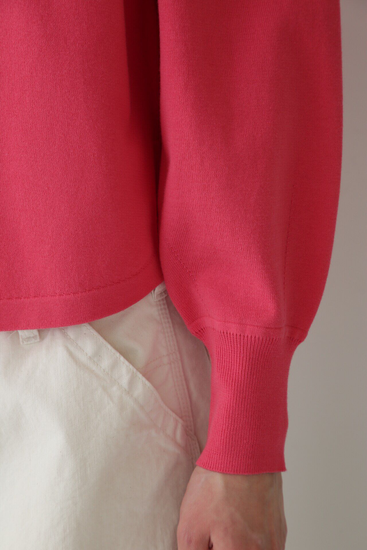  「◆コットンプレーティングカーディガン」|ニット・セーター|