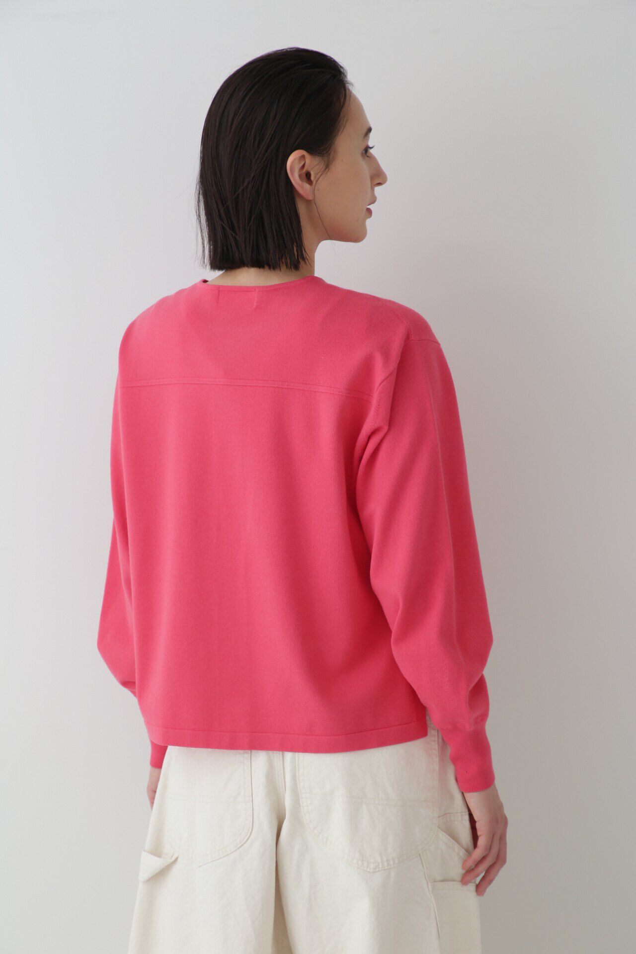  「◆コットンプレーティングカーディガン」|ニット・セーター|