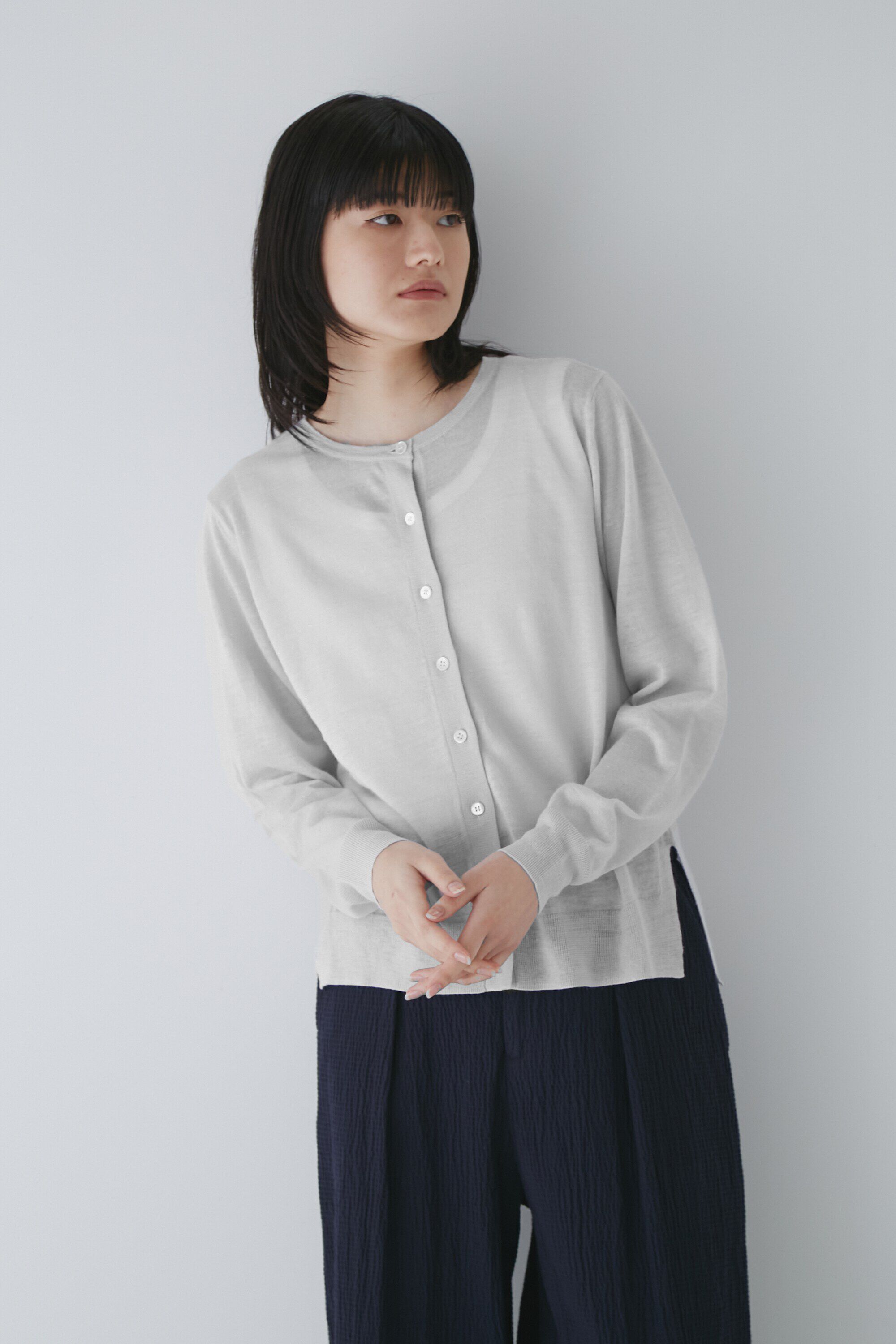  「◆ラミーハイゲージカーディガン」|ニット・セーター|