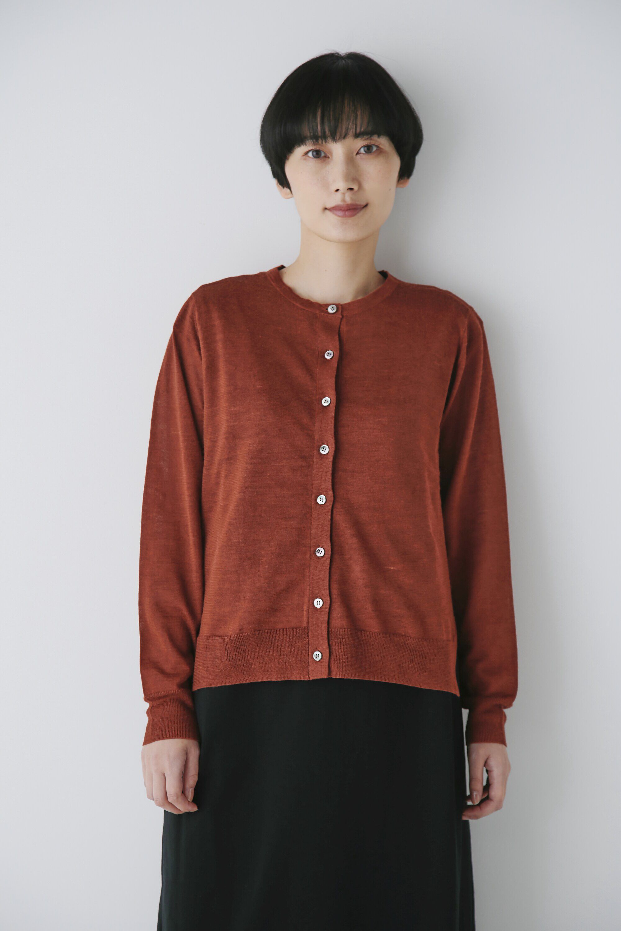  「◆ラミーハイゲージカーディガン」|ニット・セーター|