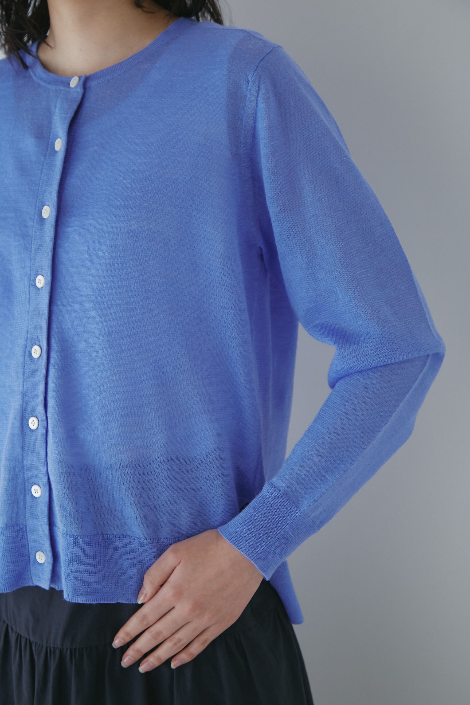  「◆ラミーハイゲージカーディガン」|ニット・セーター|