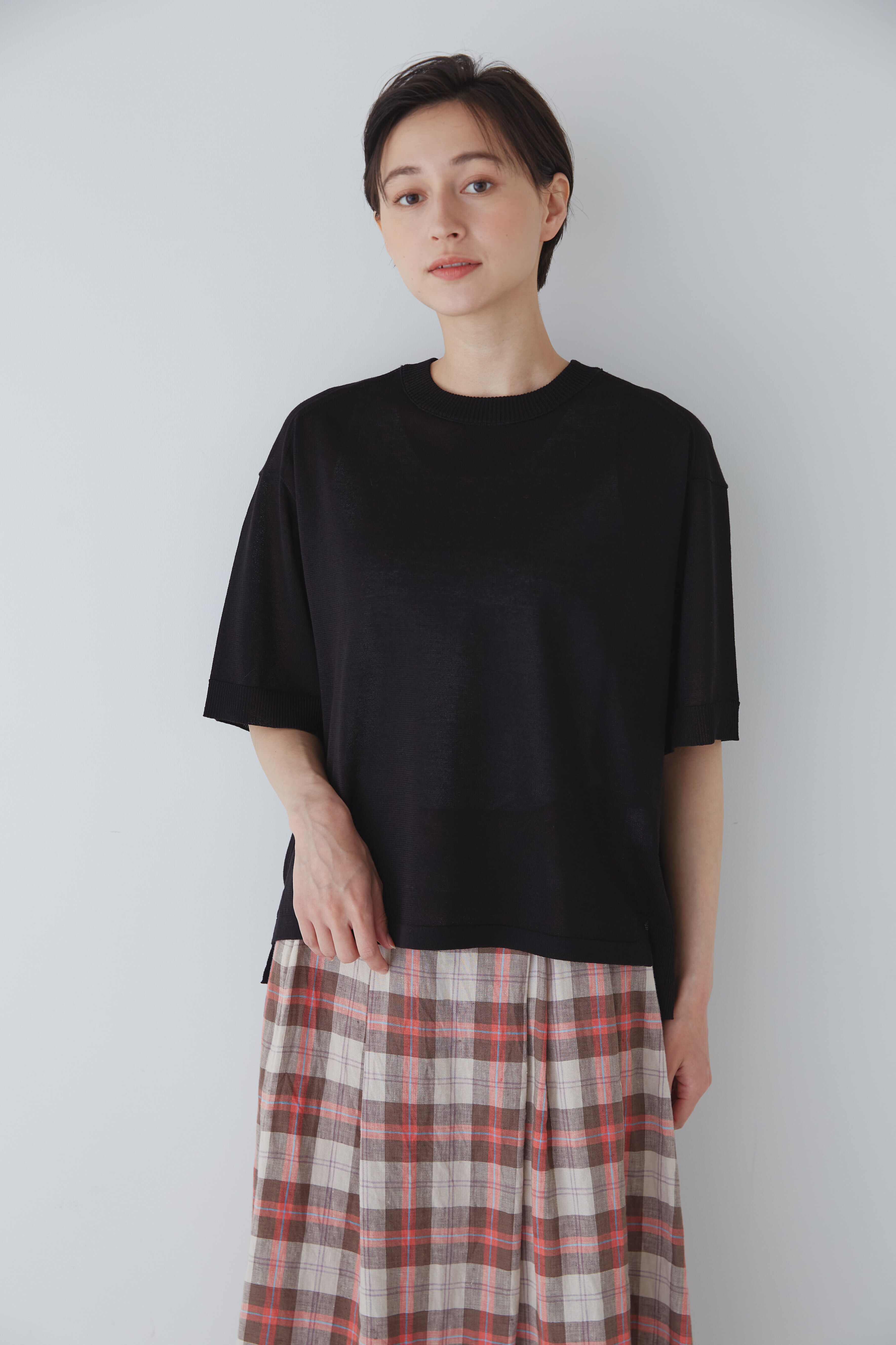  「◆シアーニットプルオーバー」|ニット・セーター|