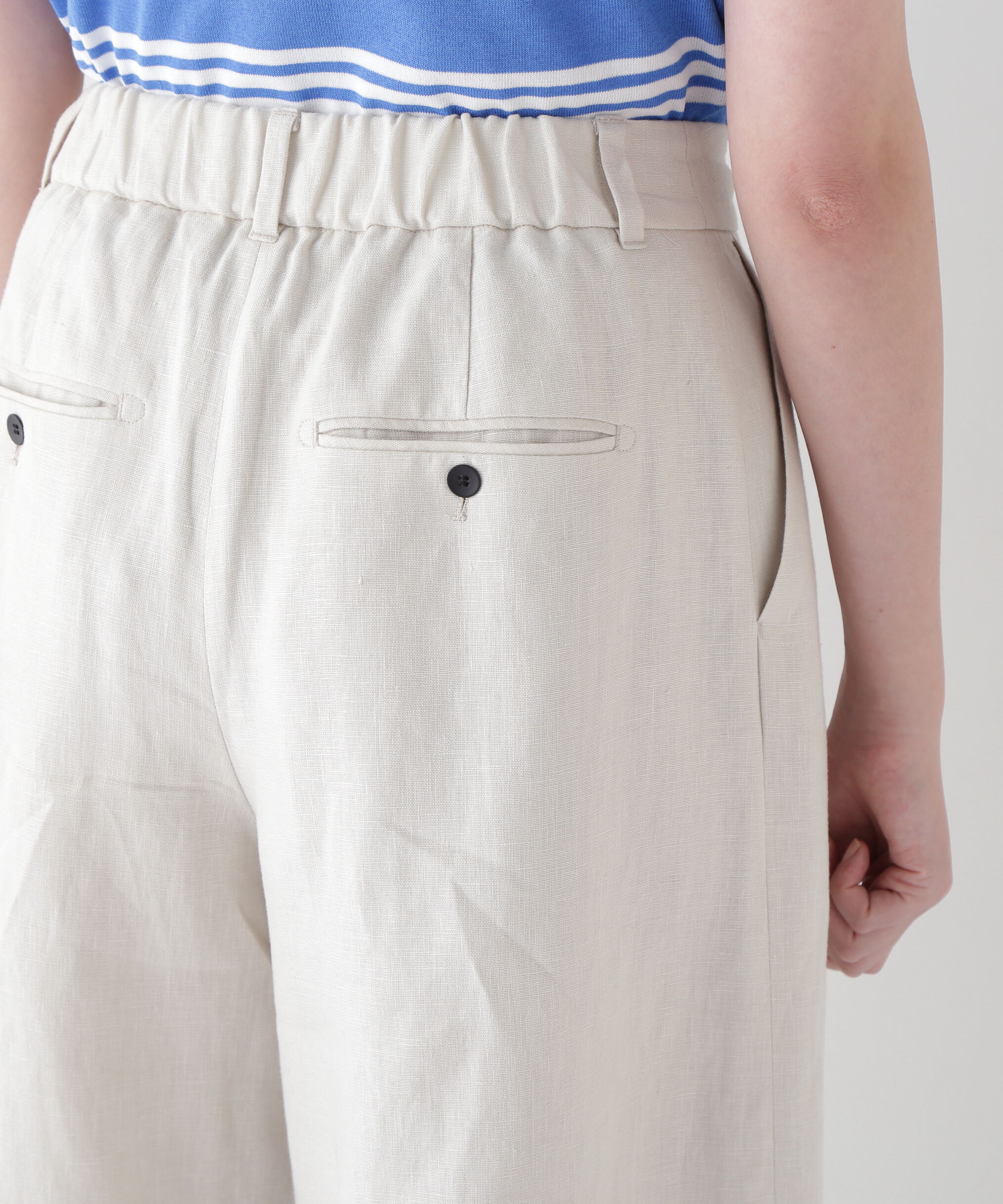  「◆リネンタック入りバギーパンツ」|その他|