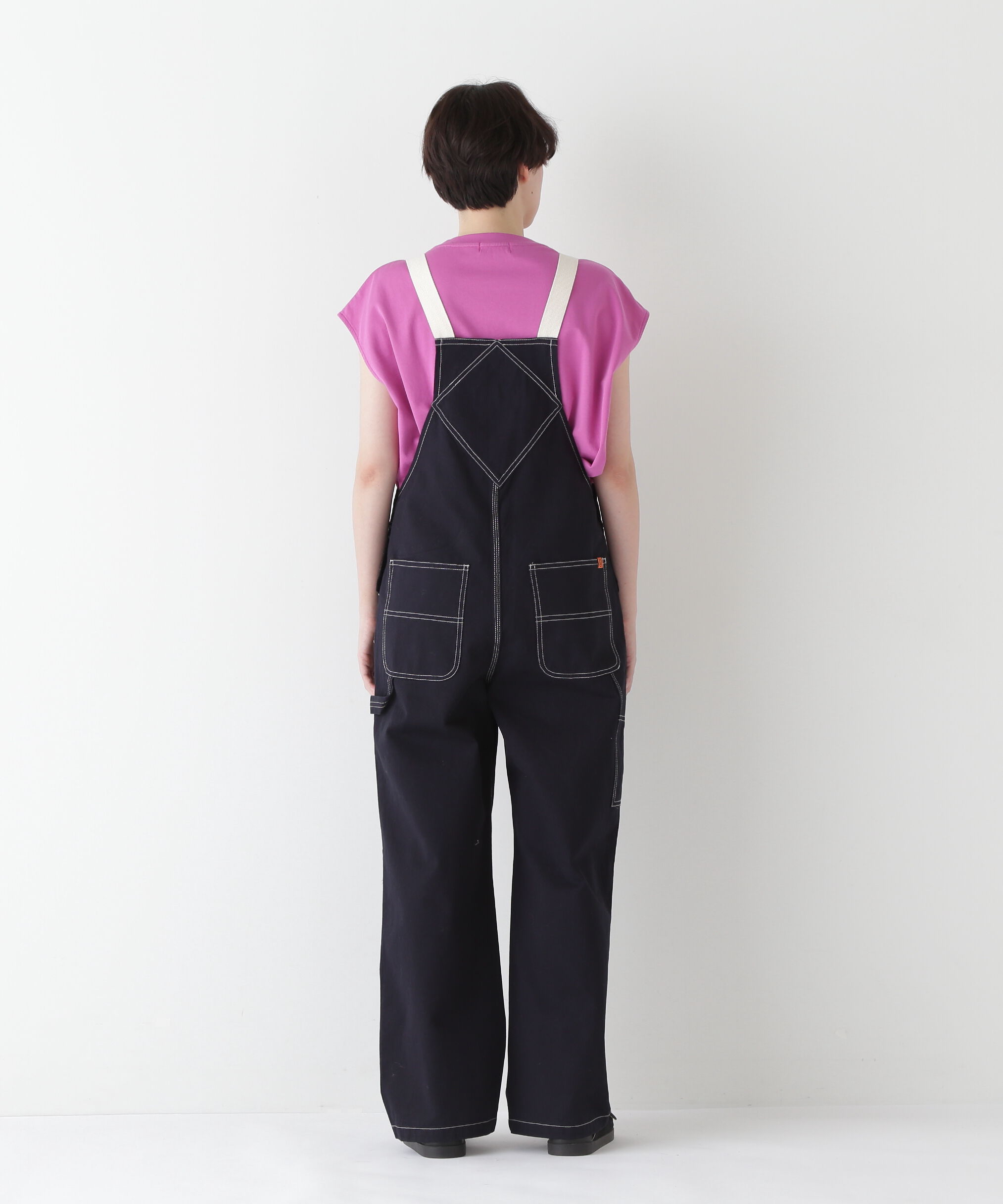  「◆UNIVERSAL OVER ALL　コラボ　サロペット」|ワンピース|