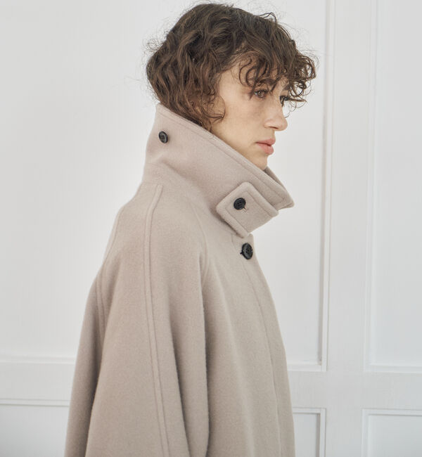 Doux archives「ステンカラーミドルコート」|ダッフルコート|