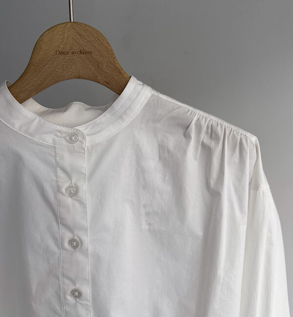 Doux archives「タイプライターギャザーブラウス」|シャツ・ブラウス|