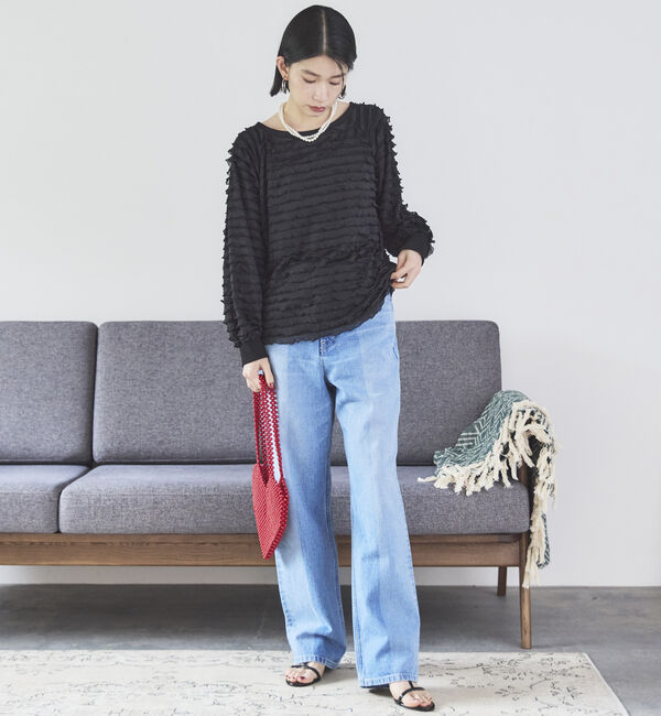 Doux archives「カットフリルプルオーバー」|Tシャツ・カットソー|