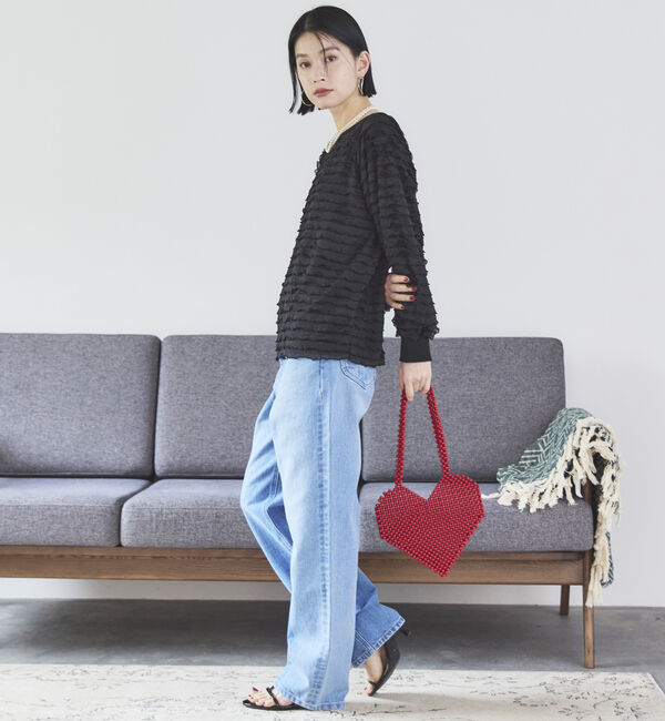 Doux archives「カットフリルプルオーバー」|Tシャツ・カットソー|