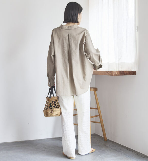 Doux archives「コットンリネンシャツ」|シャツ・ブラウス|