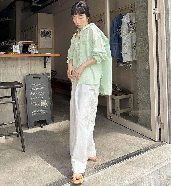 Doux archives「コットンリネンシャツ」|シャツ・ブラウス|