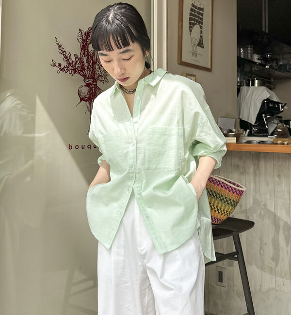 Doux archives「コットンリネンシャツ」|シャツ・ブラウス|