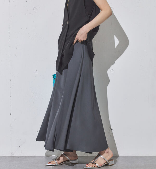 Doux archives「&rsquo;サテンバイアススカート&rsquo;」|スカート|