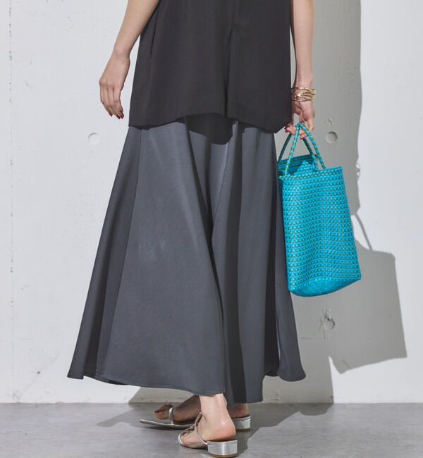 Doux archives「&rsquo;サテンバイアススカート&rsquo;」|スカート|