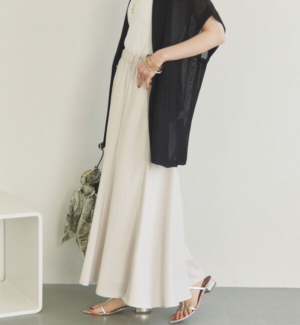 Doux archives「&rsquo;サテンバイアススカート&rsquo;」|スカート|