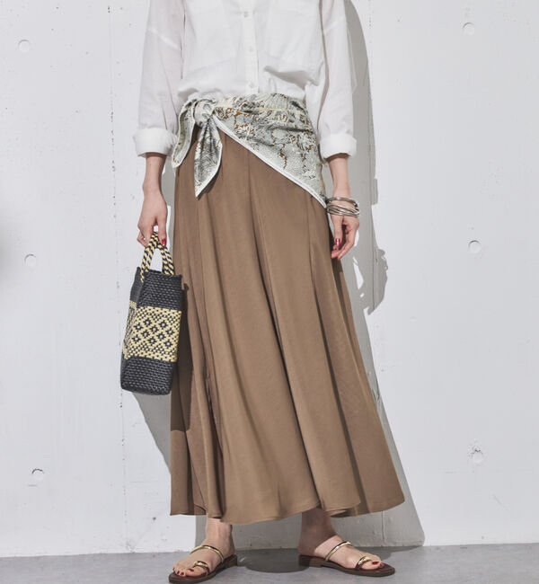 Doux archives「&rsquo;サテンバイアススカート&rsquo;」|スカート|