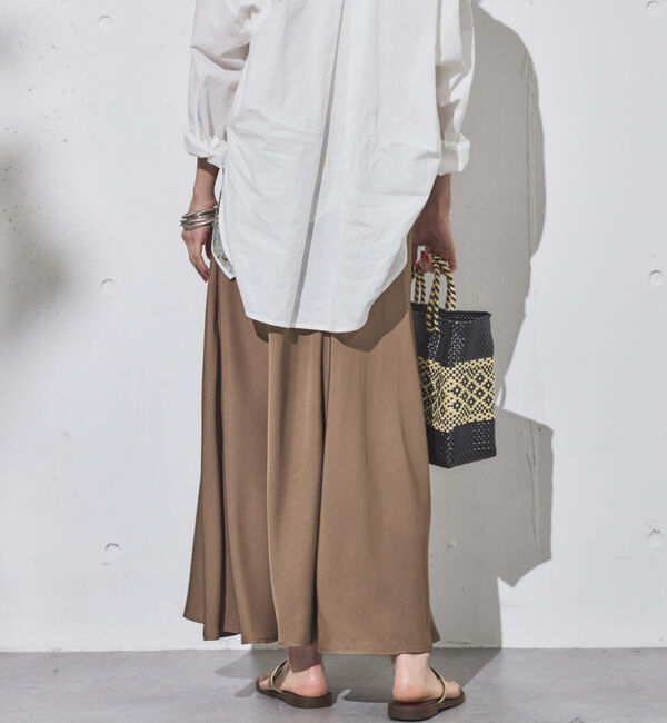 Doux archives「&rsquo;サテンバイアススカート&rsquo;」|スカート|