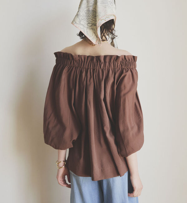 Doux archives「オフショルフリルブラウス」|シャツ・ブラウス|