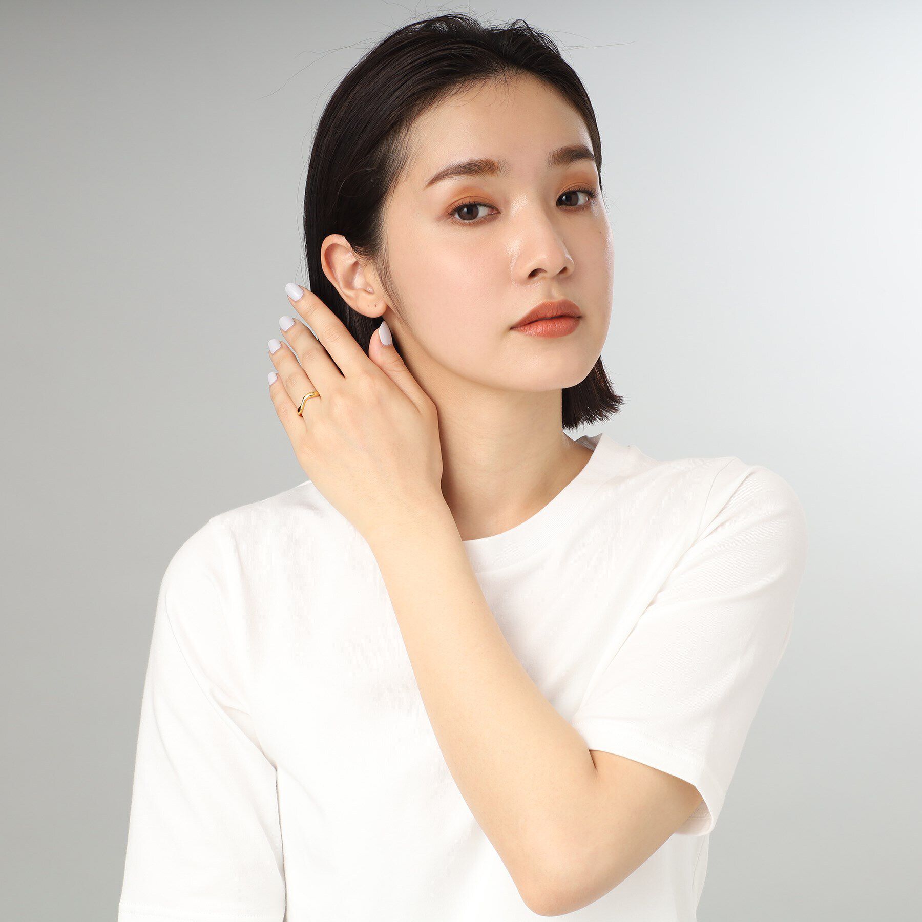 COCOSHNIK ONKITSCH「シルバー ニュアンスリング ウェーブ GP」|リング|