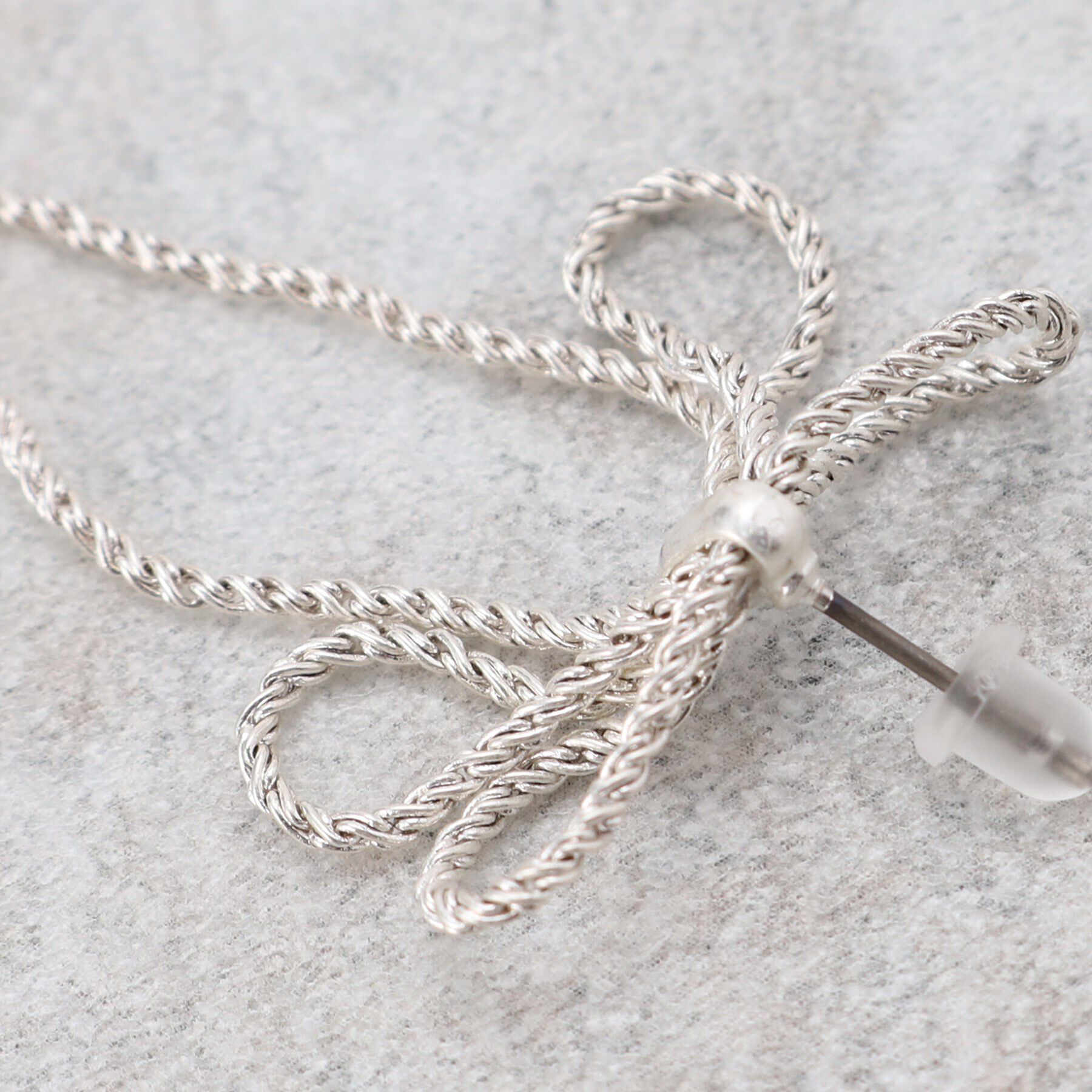 SHOO･LA･RUE「たれリボンピアス」|ピアス|