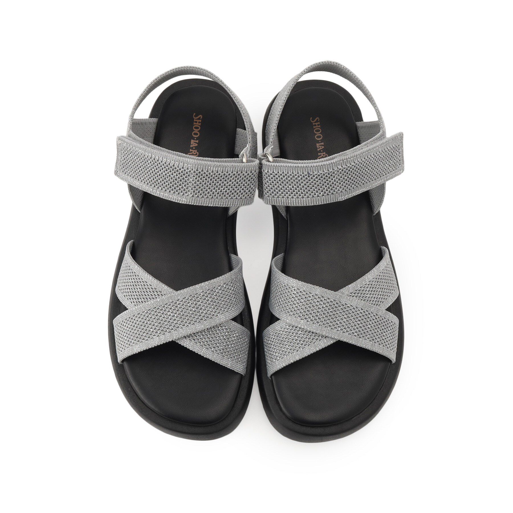 SHOO･LA･RUE「大人のカジュアルコーデに 私にフィットする ニットサンダル」|サンダル|